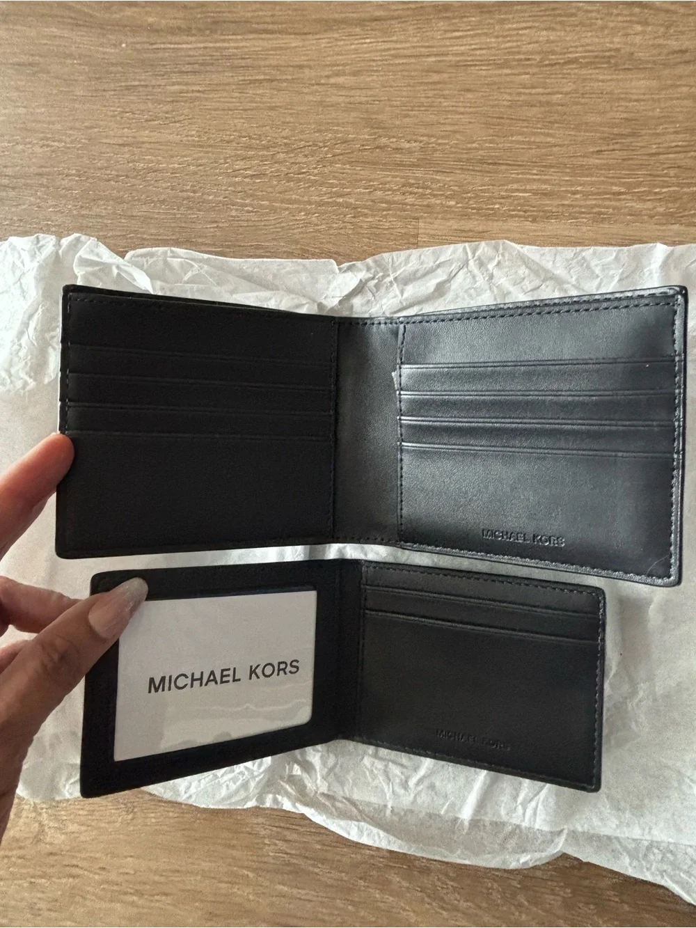 Michael Kors Men's Signature Leather Wallet